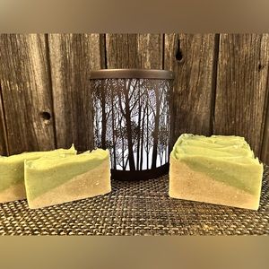 3 bars of Into the woods Balsam scent soap